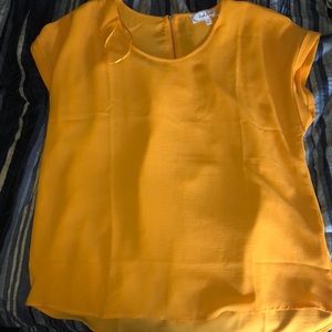 Mustard Yellow Blouse